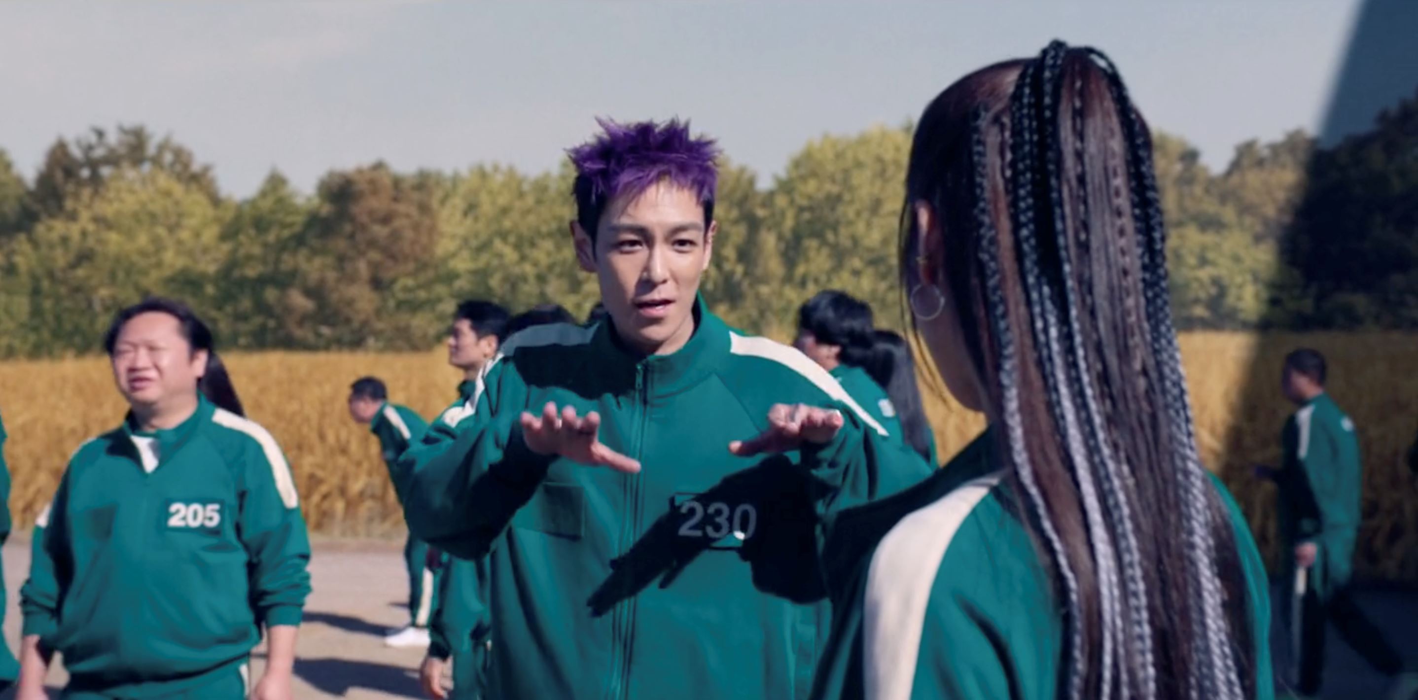 📺《鱿鱼游戏2》开播啦❗t.o.p低音炮说唱撩妹💥