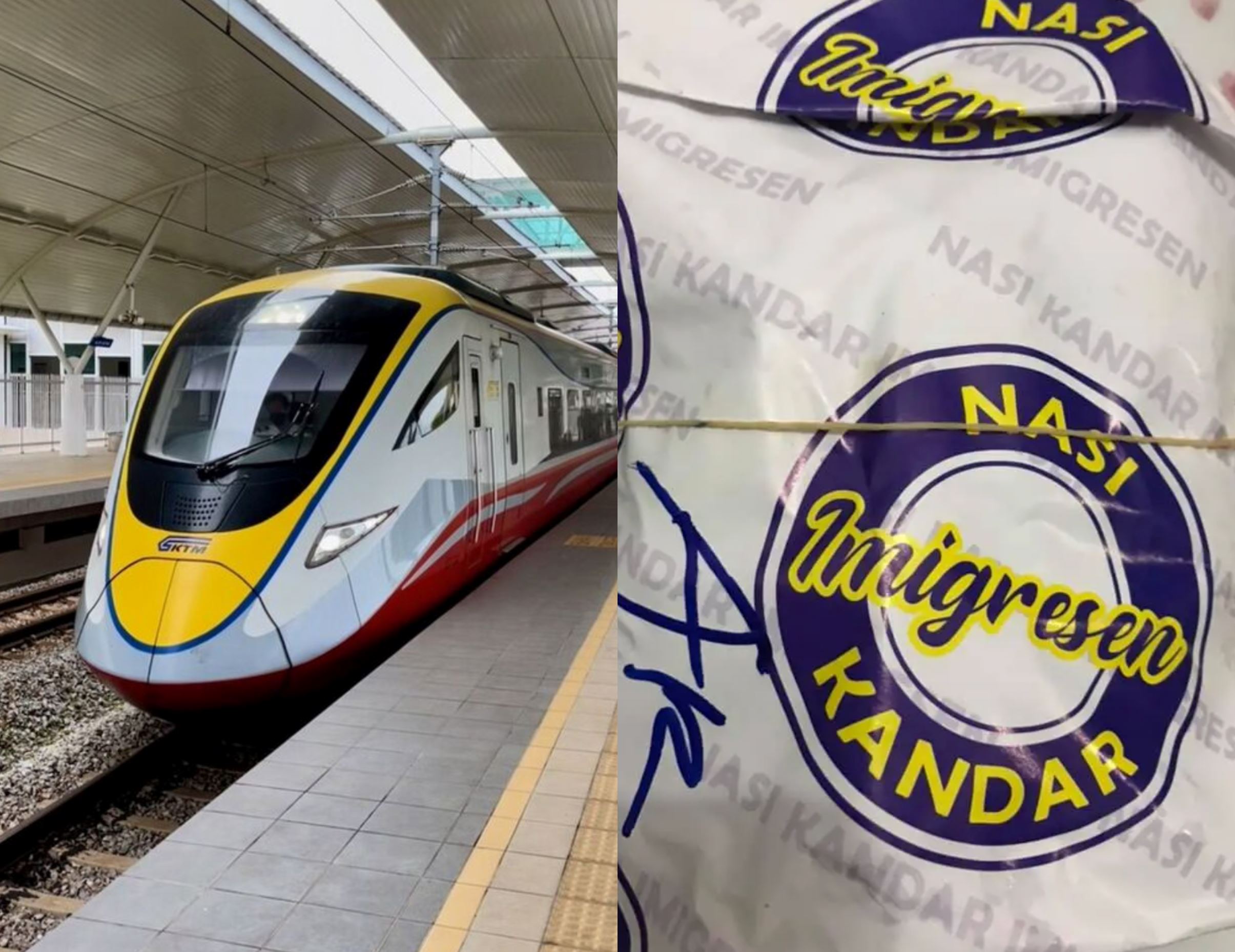 ktmb introduces nasik kandaq transporter all the way from penang for their ets trains!