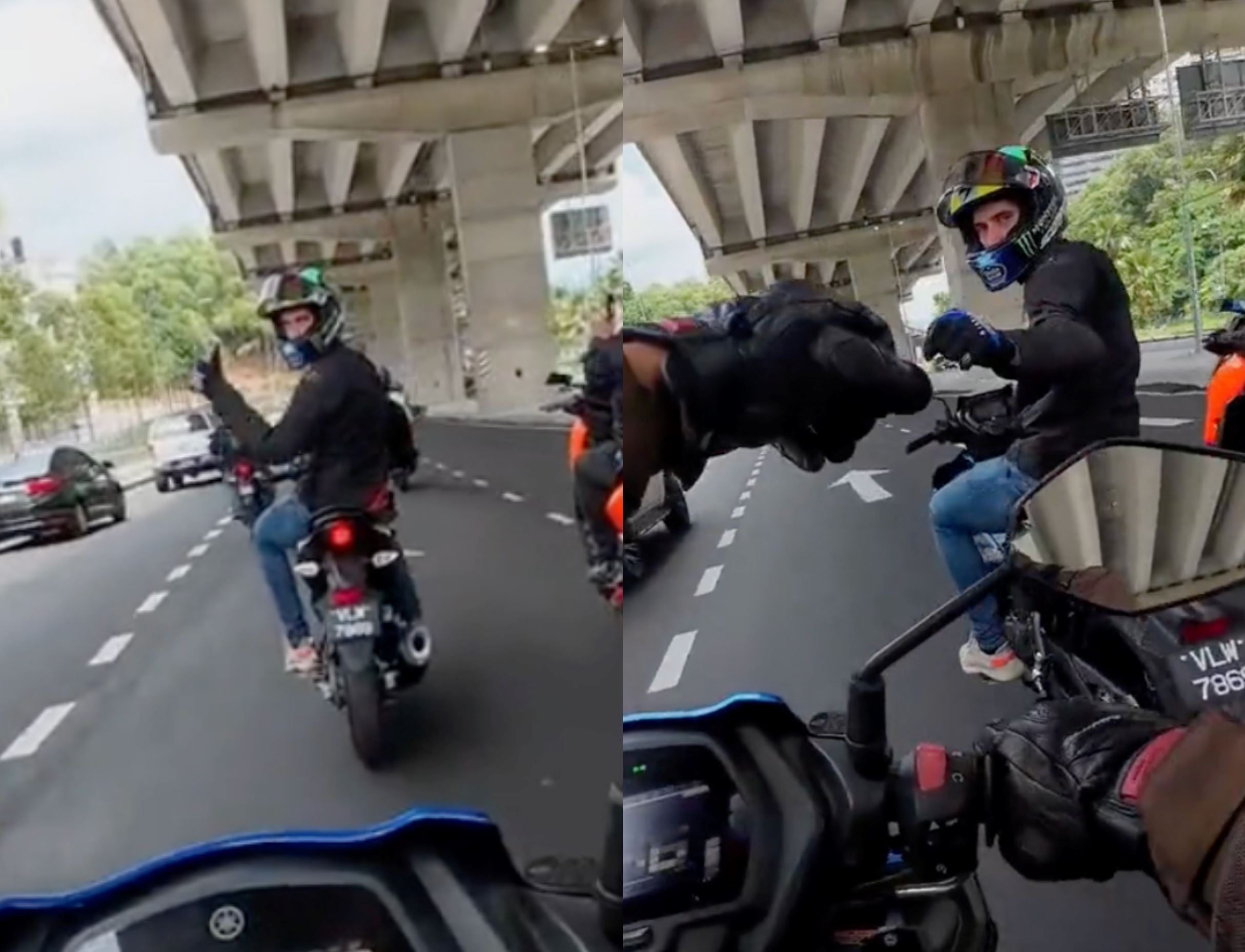 malaysian fan shares encounter with motogp star alex rins riding a motorcycle in kl!