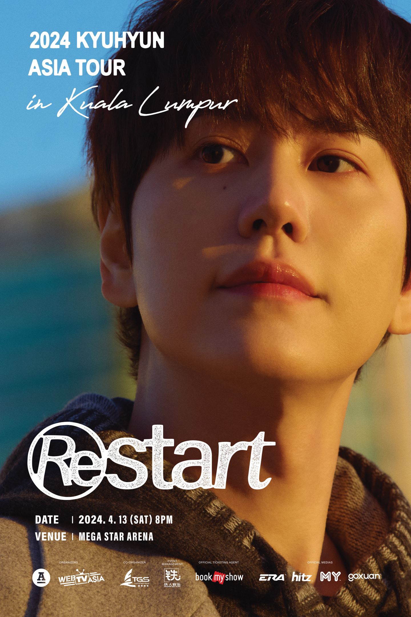 sj圭贤4月13日首次以个人身份来马开唱❗门票将于3月1日正式开卖?