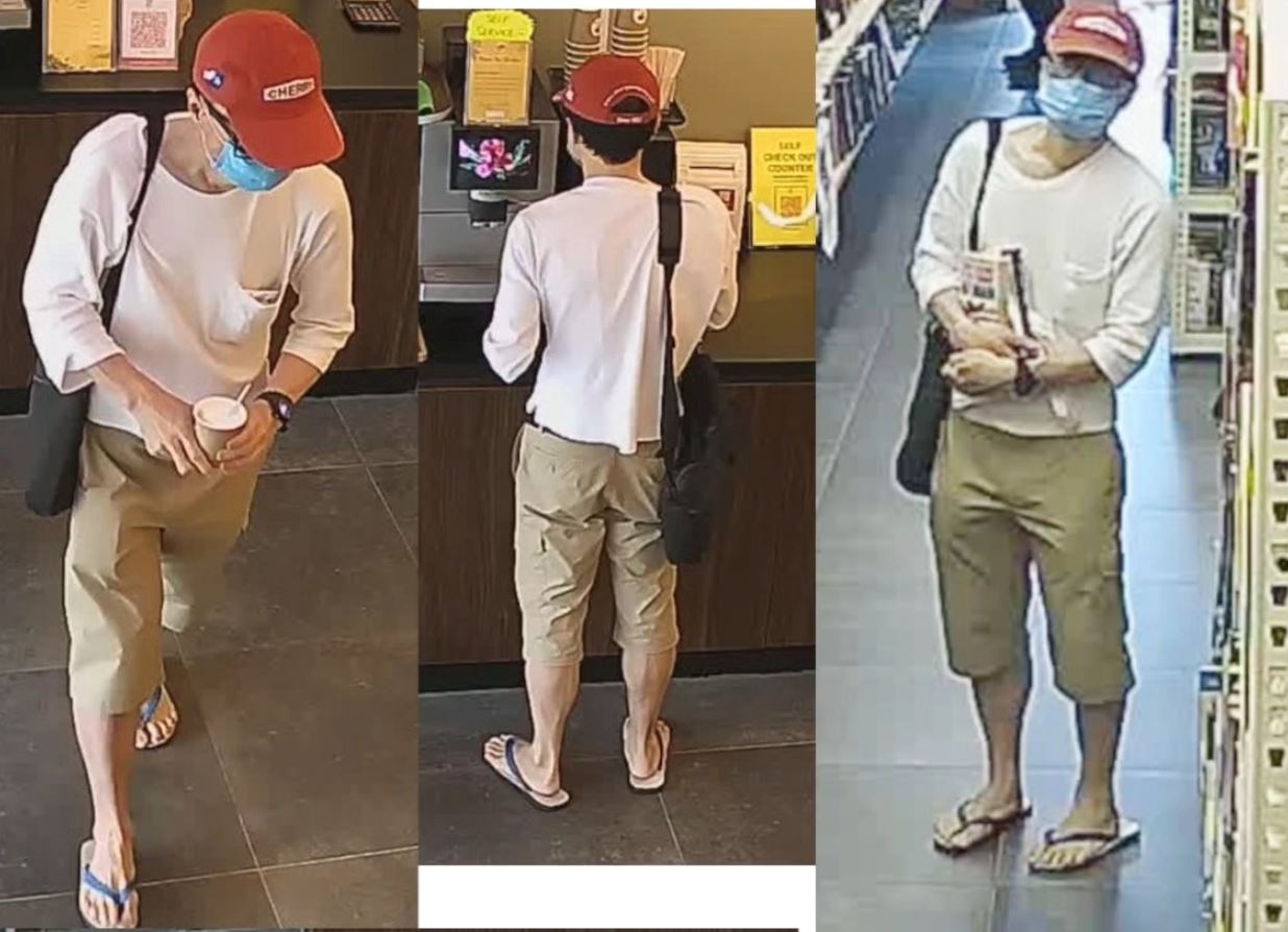 caught on cctv: man seen stealing cheap books at self-service secondhand bookstore!