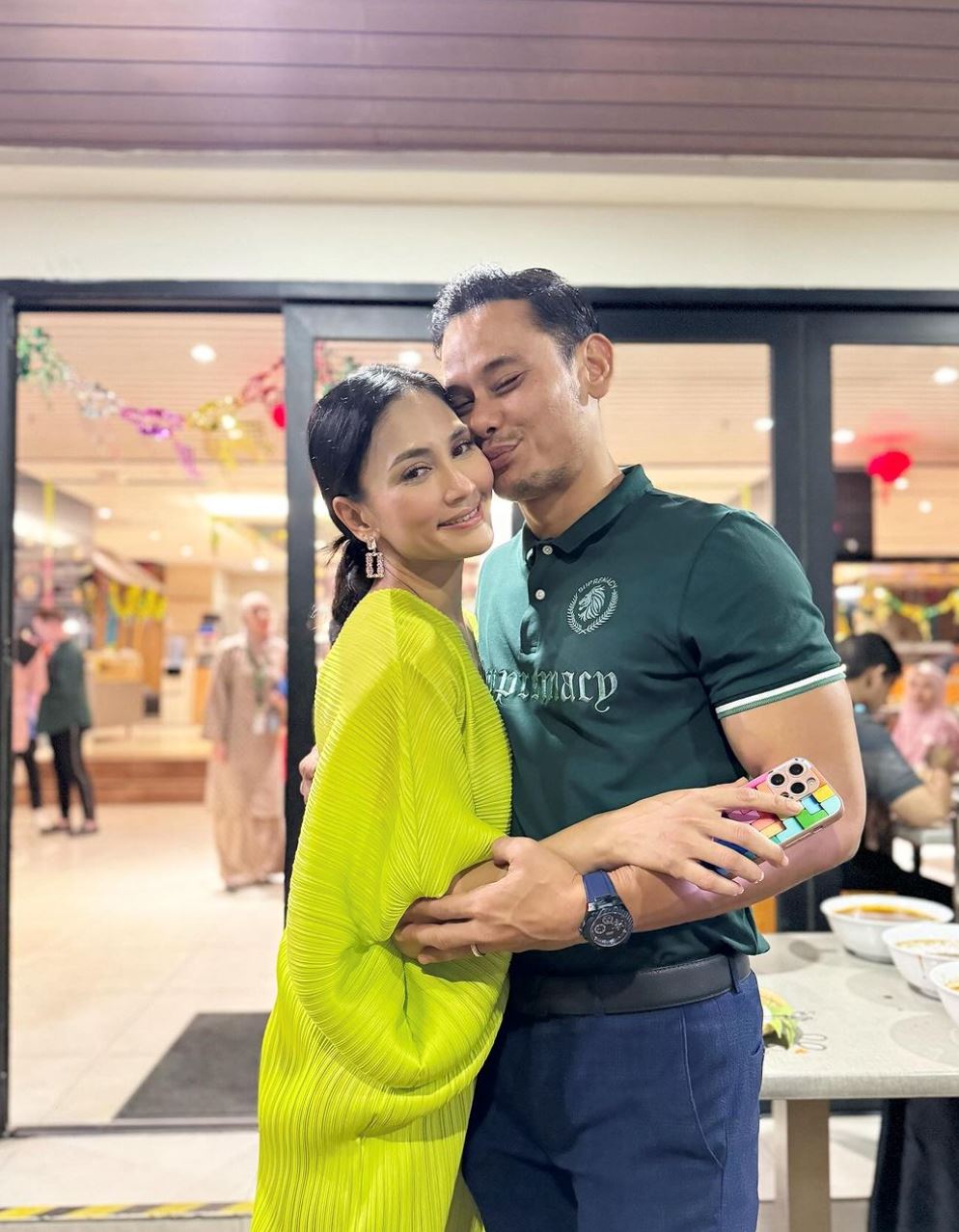 “rasanya tahun ni saya belum gaduh dengan suami lagi,” – fasha sandha