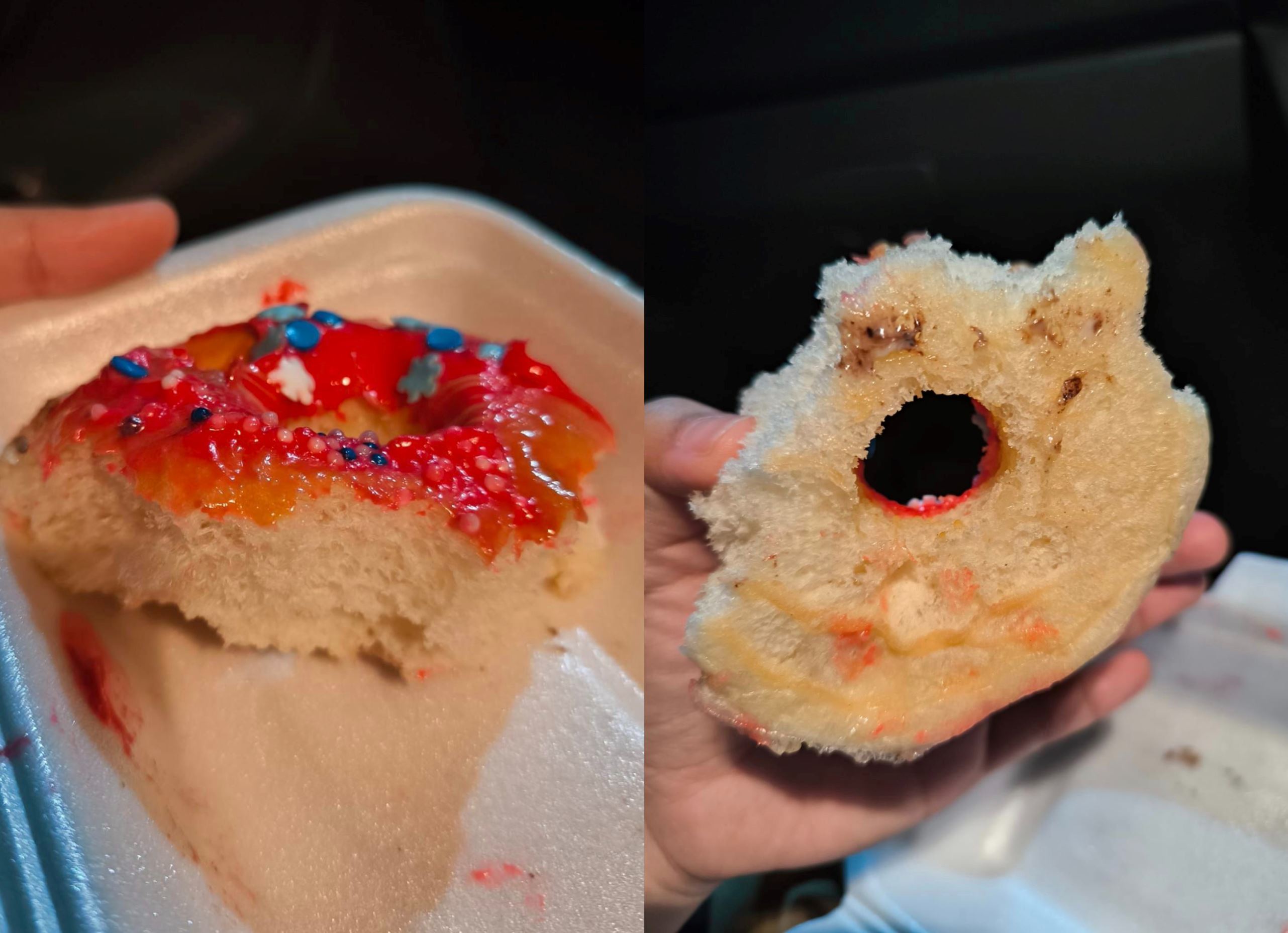 seller caught charging rm3 for 'donuts,' revealed to be burger buns with middle cut out