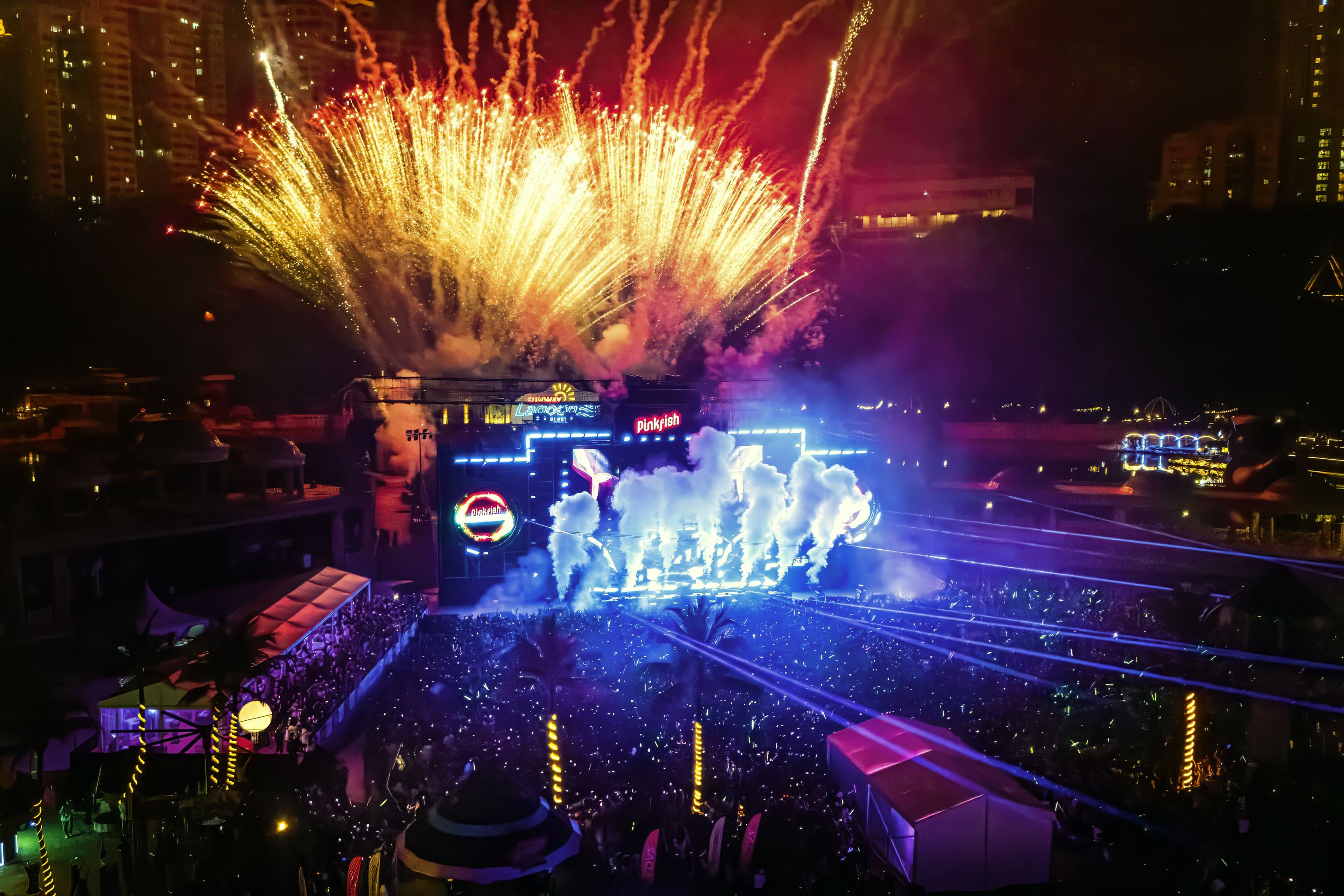 pinkfish paints the new year's eve pink with an unforgettable celebration!