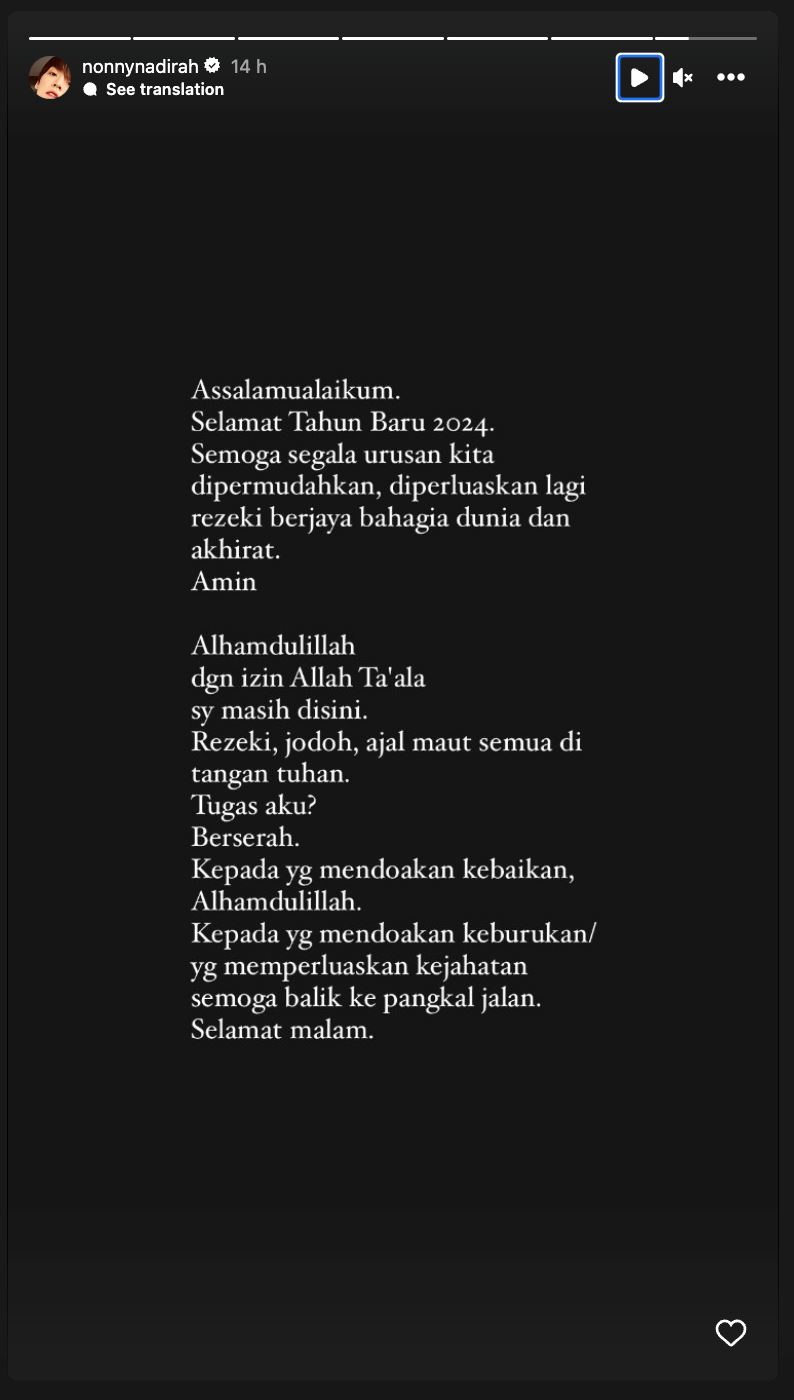 nonny nadirah dedah dirinya jadi mangsa sihir, “dah tak mampu nangis..”