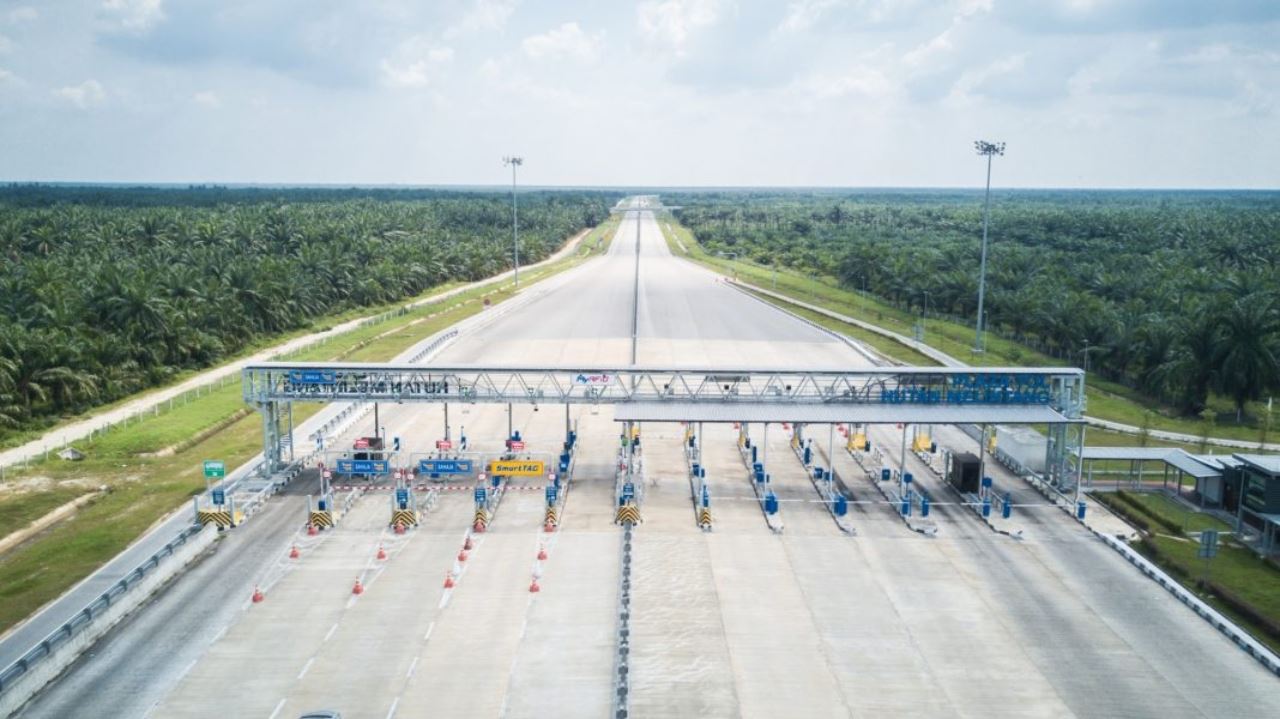 lepas 42 hari beroperasi percuma, highway wce mula kenakan tol di plaza tol assam jawa