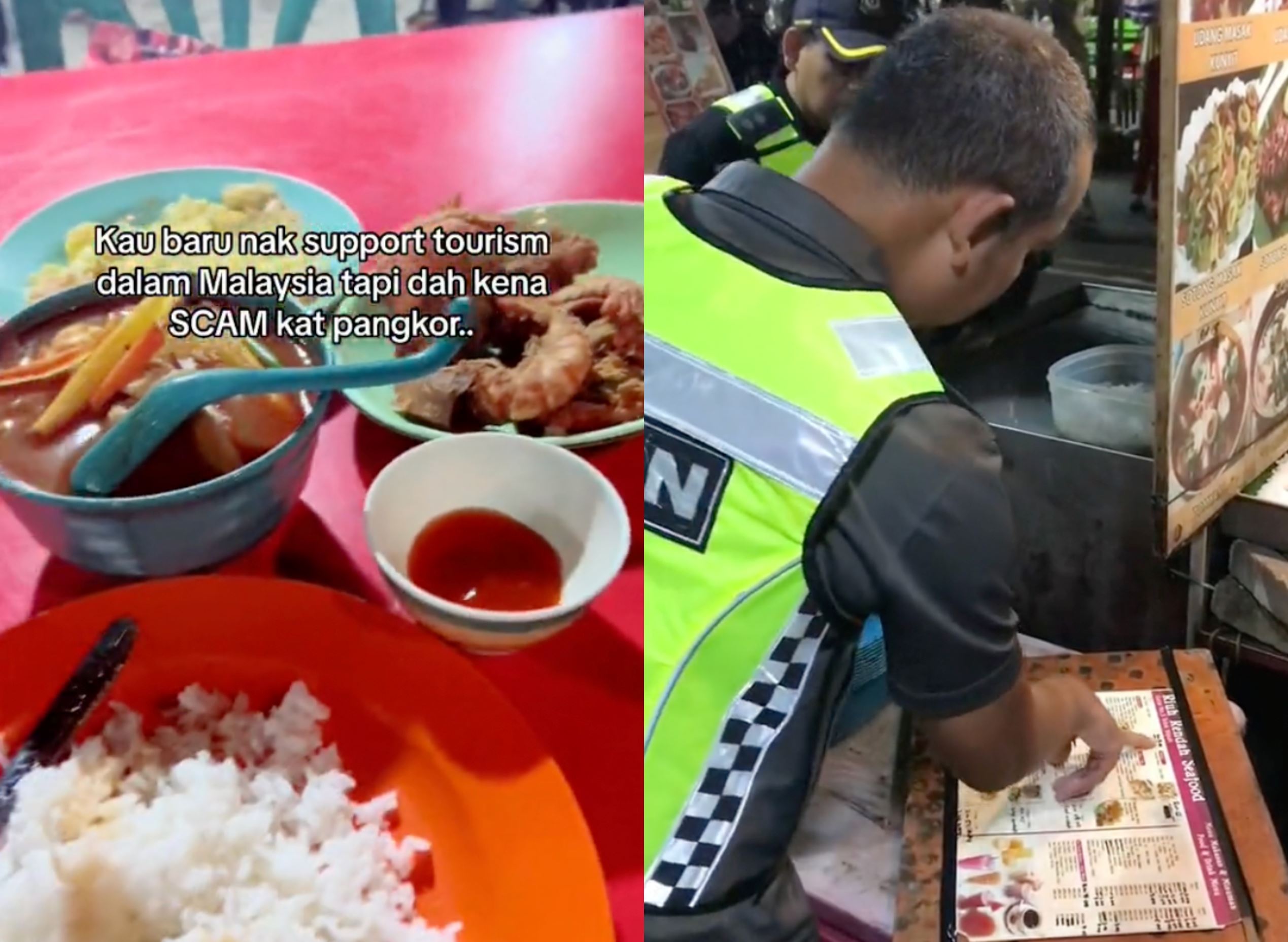 seafood restaurant in pangkor charges rm75 for ikan siakap, kpdn pays visit after post goes viral
