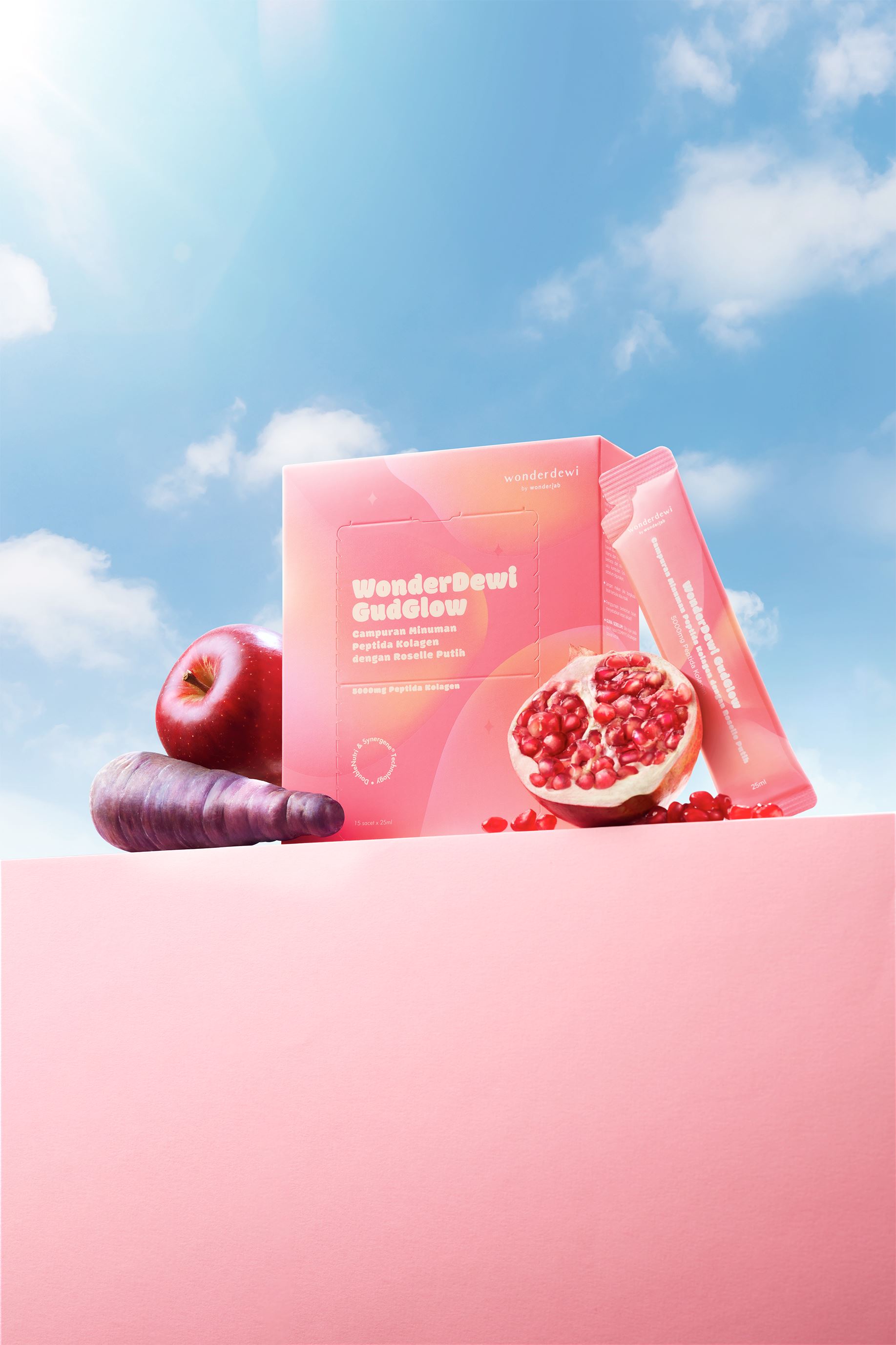 onderDewi GudGlow™白洛神花胶原蛋白肽饮