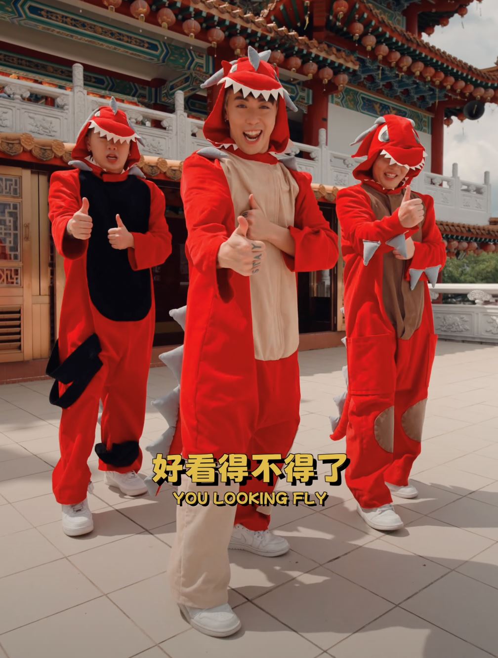 3p可爱主题风新年歌❗恐龙造型超级可爱🔥