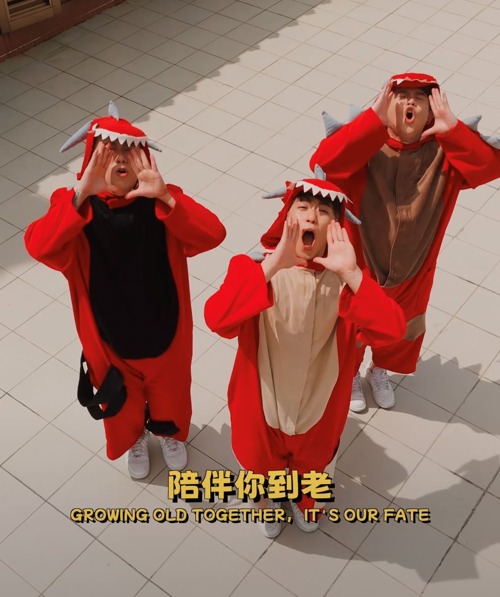 3p可爱主题风新年歌❗恐龙造型超级可爱🔥