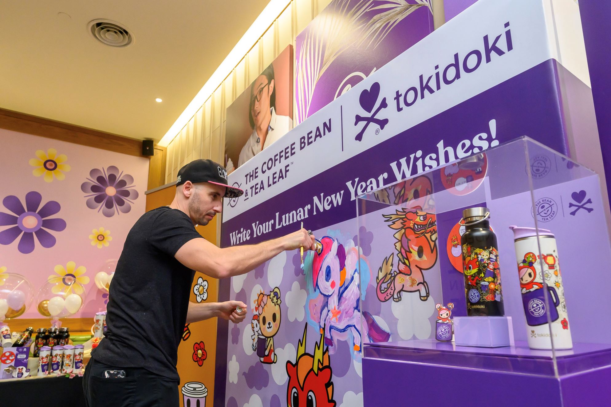 the coffee bean & tea leaf® unveils new merchandise collection and partnership with tokidoki