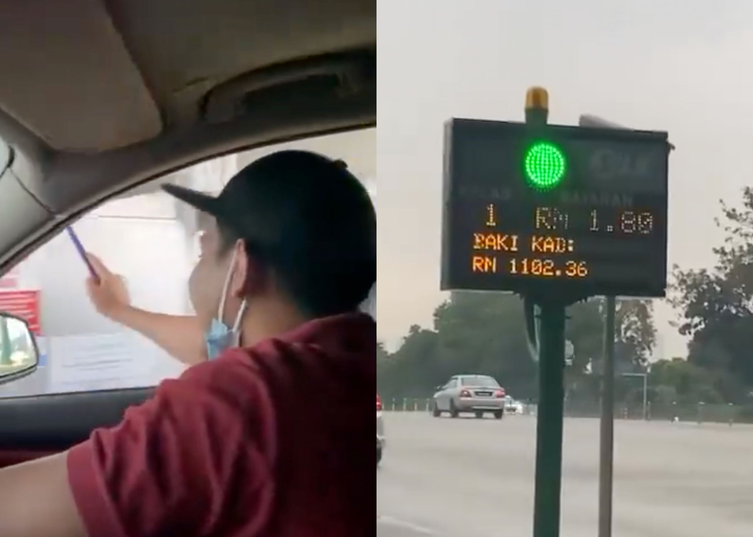 a month's salary! man shocked to see his friend's touch ‘n go balance, netizens amused