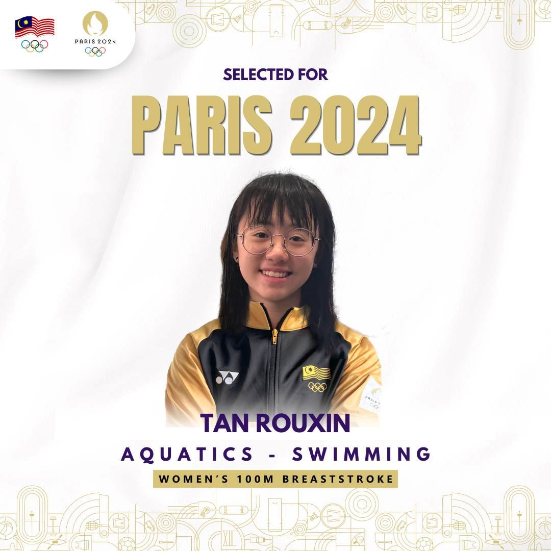 00后泳将出战奥运❗️ 陈柔伈曾获马运会最佳女运动员🔥