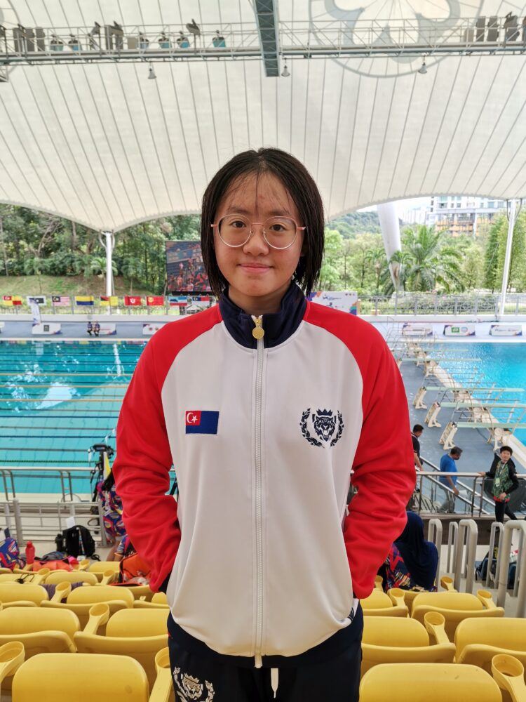 00后泳将出战奥运❗️ 陈柔伈曾获马运会最佳女运动员🔥
