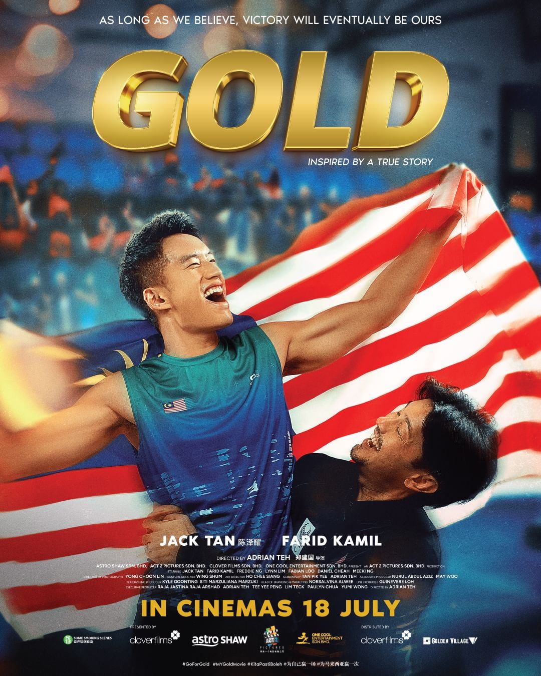 🎬盘点6部热血运动电影❗《gold》今年必看🏸️