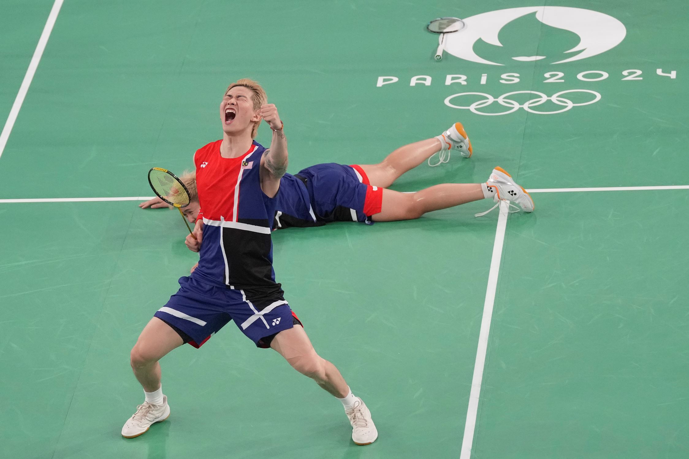 🇲🇾首次参加奥运杰蔚进8强❗对垒韩国金银组合🏸️