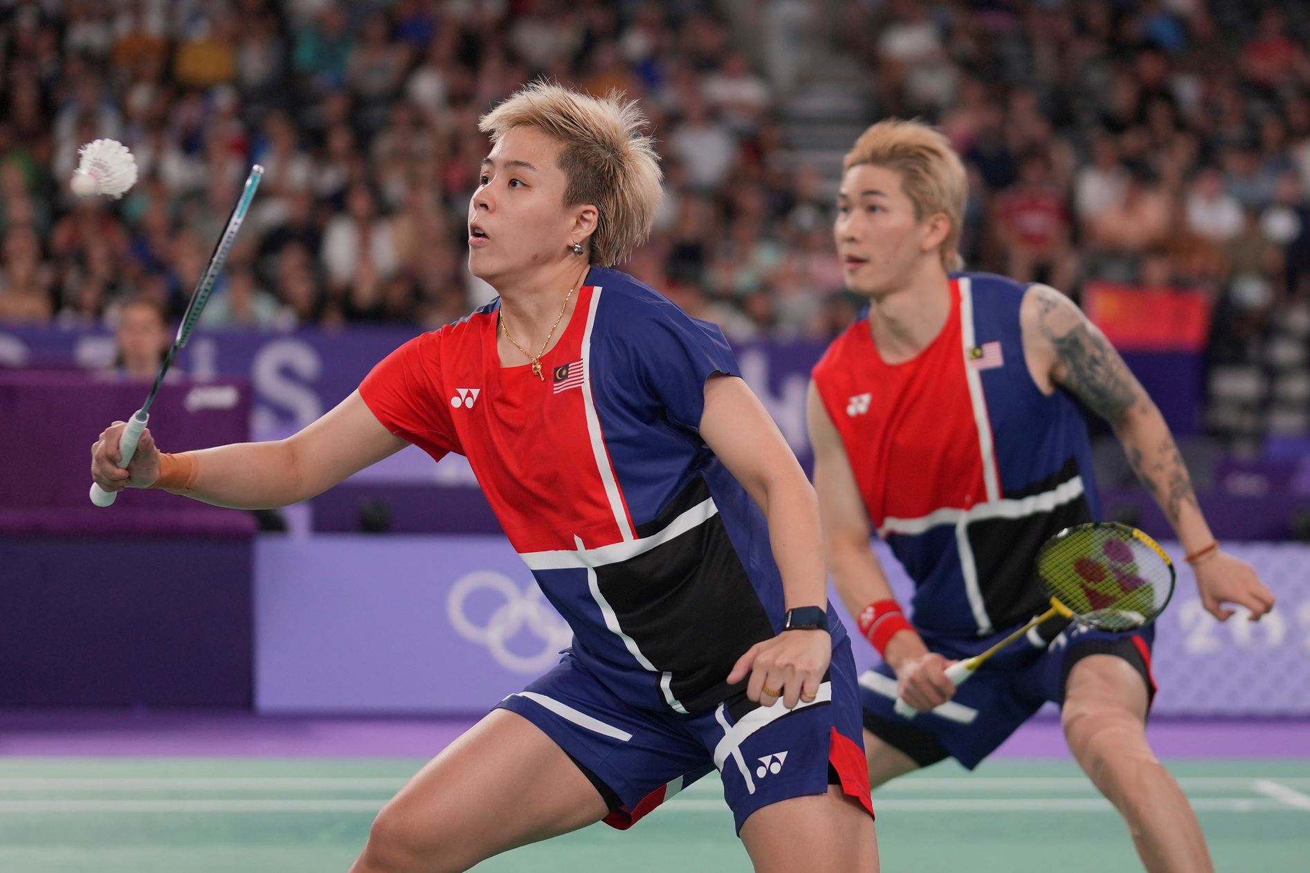 🇲🇾首次参加奥运杰蔚进8强❗对垒韩国金银组合🏸️