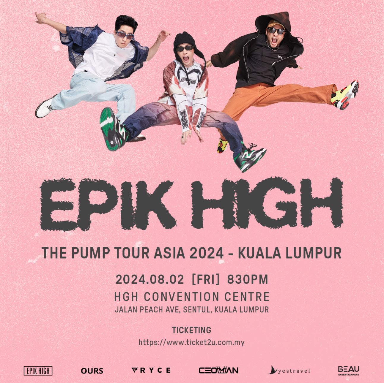 epik high announces concert in malaysia on august 2nd tickets on sale starting june 7th
