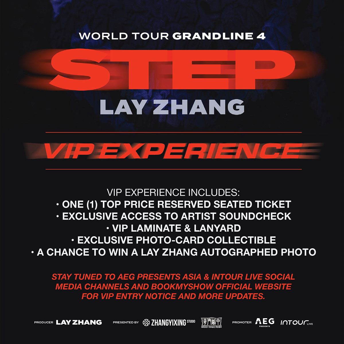 张艺兴将于7月10日来马开唱❗门票将于6月11日开售🎫