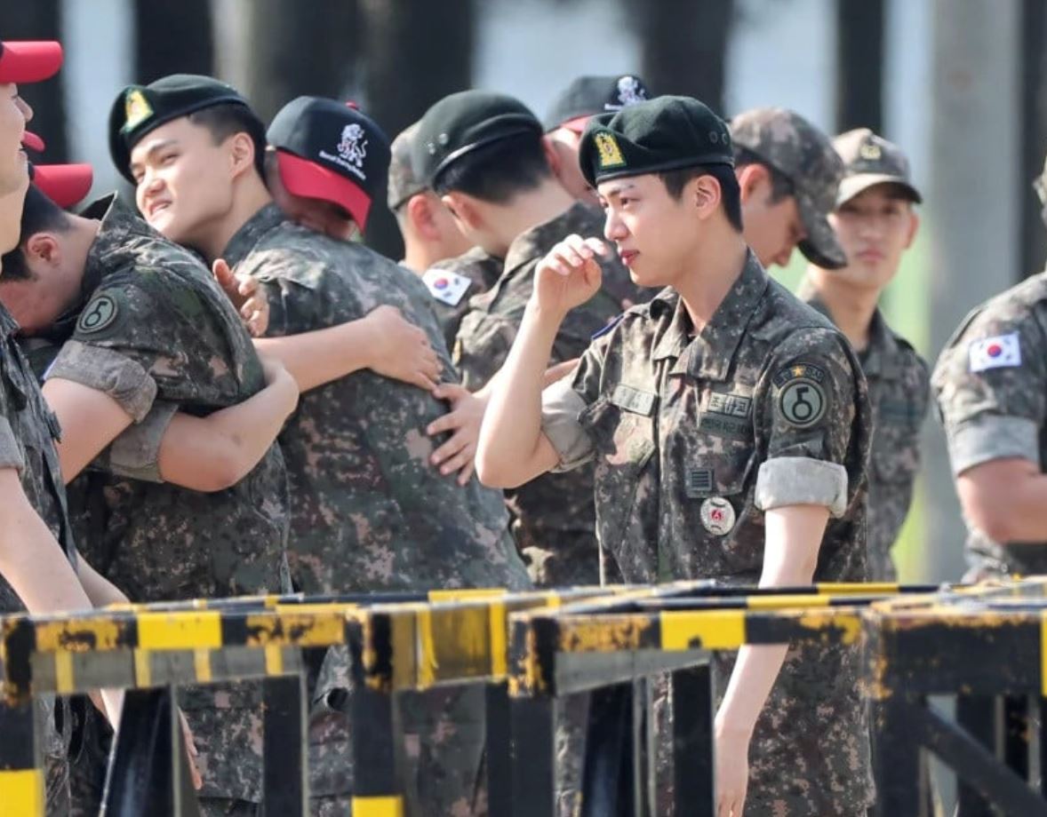 bts’ jin's heartfelt message: “our army is the best” as he returns from military service