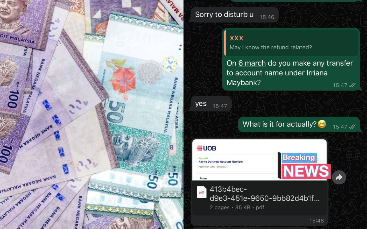 honest m’sian woman tracks down owner and returns rm30k mistakenly transferred to her account!