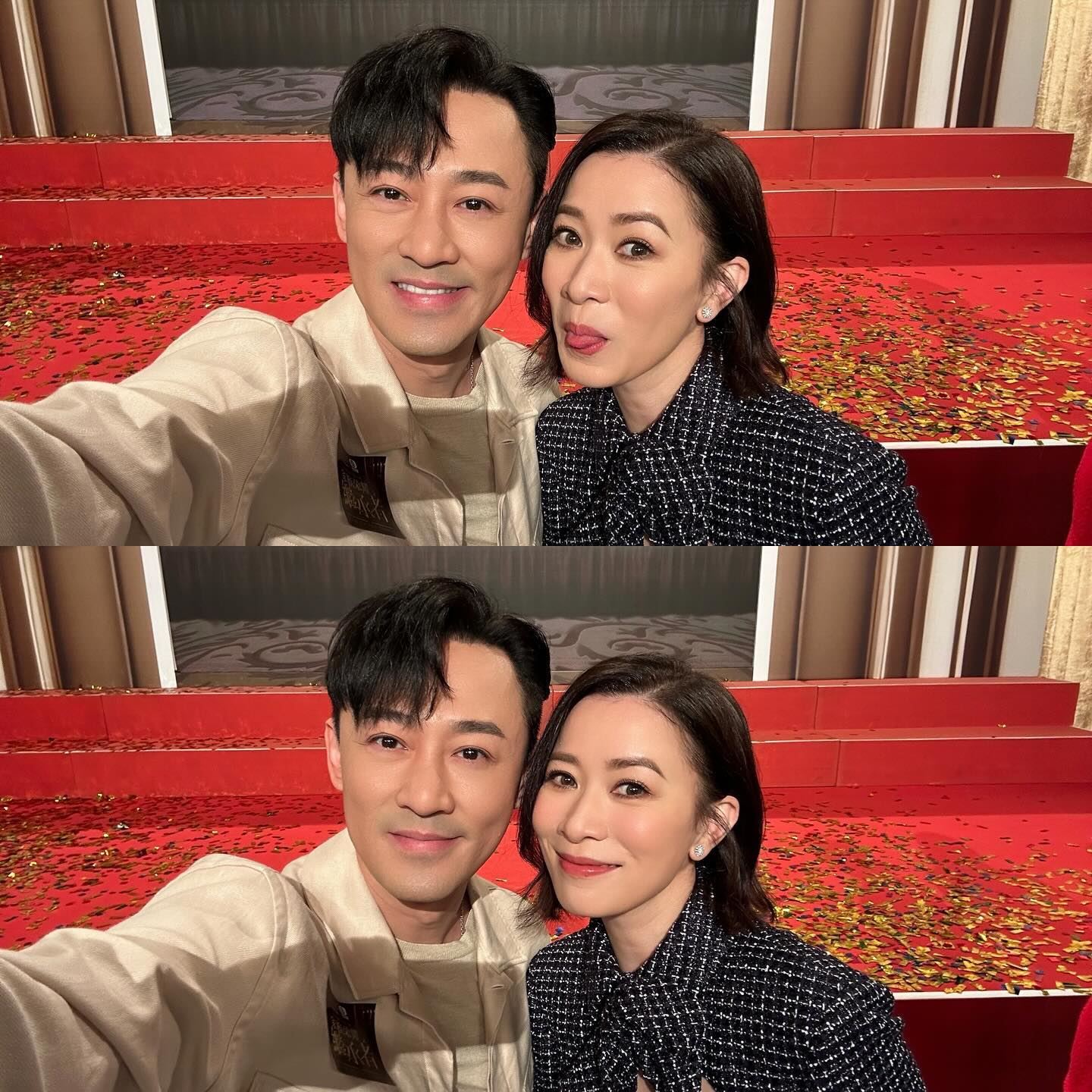 佘诗曼给林峯备注大公开❗取名还怪谨慎的🤣