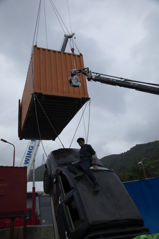 谢霆锋要从7层楼高货柜翻滚下来❗多场动作场面相当惊险🔥