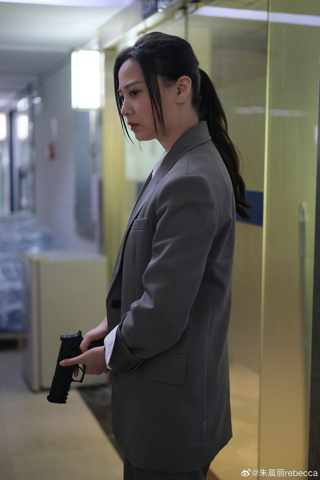 📺tvb《反黑英雄》朱晨丽拍箍颈戏差点没命❗来不及做一个动作真被箍😱