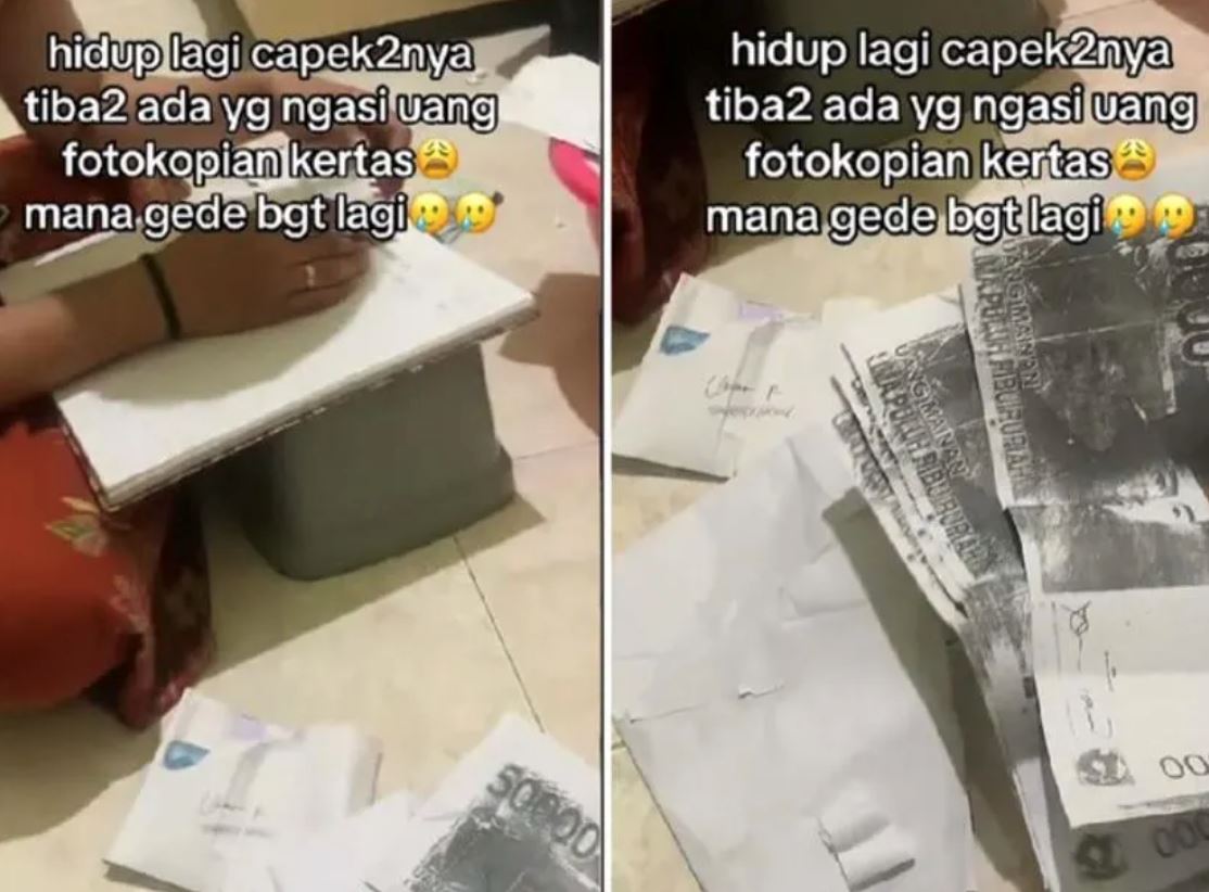pengantin terkejut terima duit fotostat masa salam kaut, “mungkin dia malu tangan kosong”
