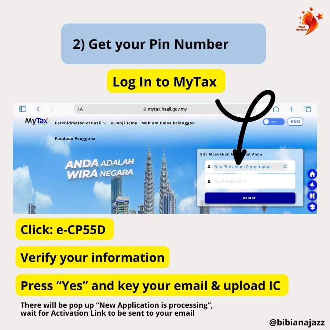 dah boleh isi cukai, ini cara daftar e-filing lhdn buat individu pertama kali