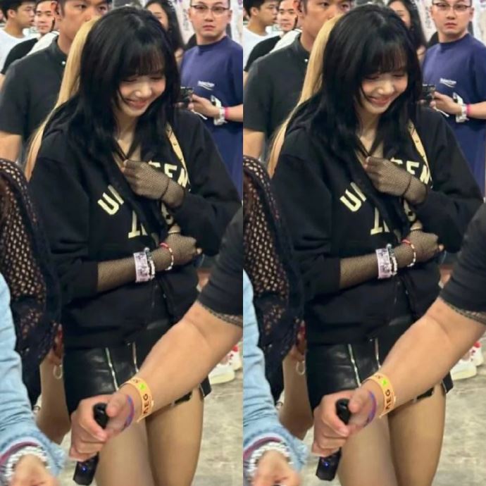 lisa现身taylor swift狮城巡演！引起粉丝轰动！