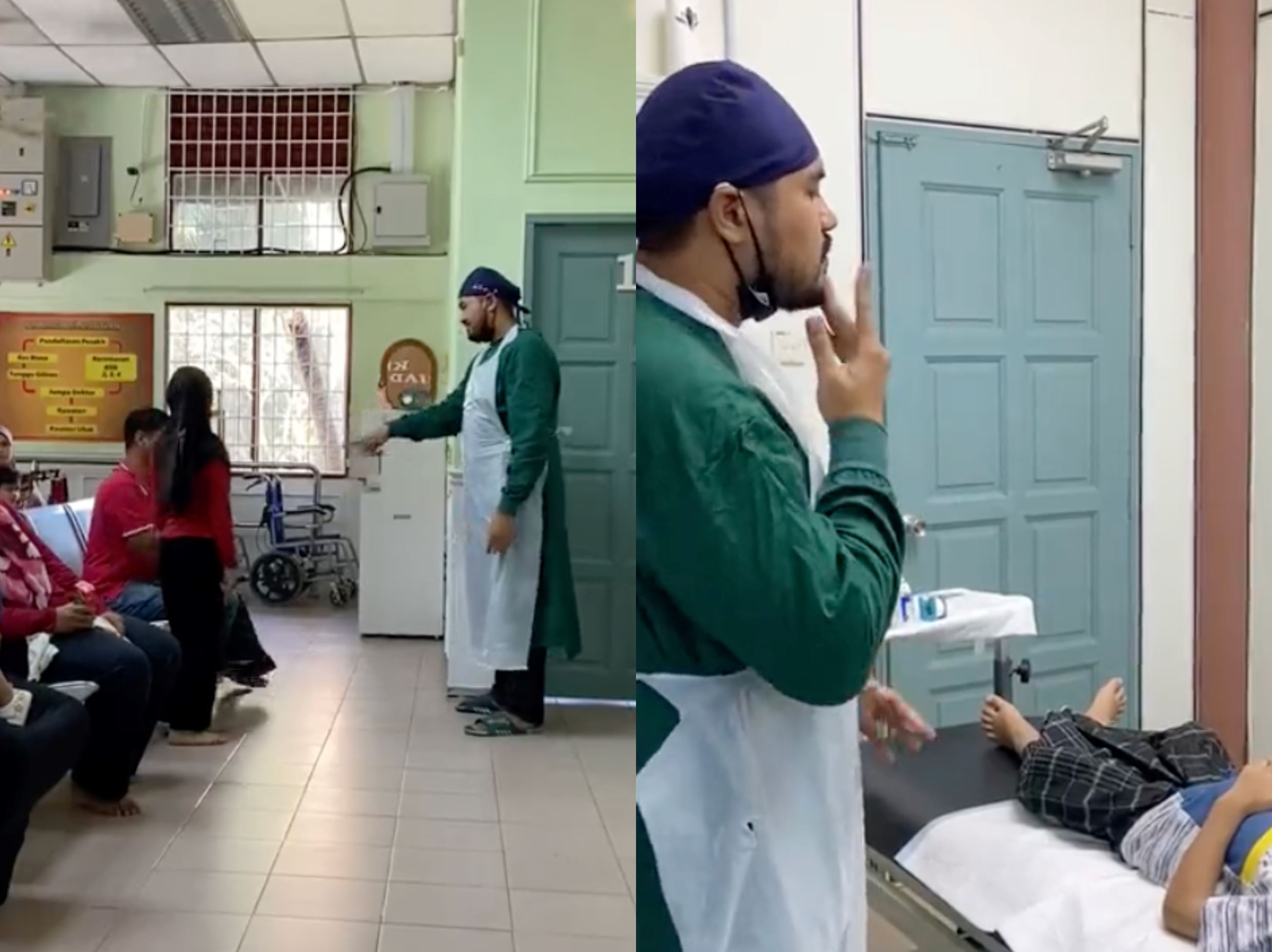 we should all learn! malaysians laud doctor for communicating in sign language with patients