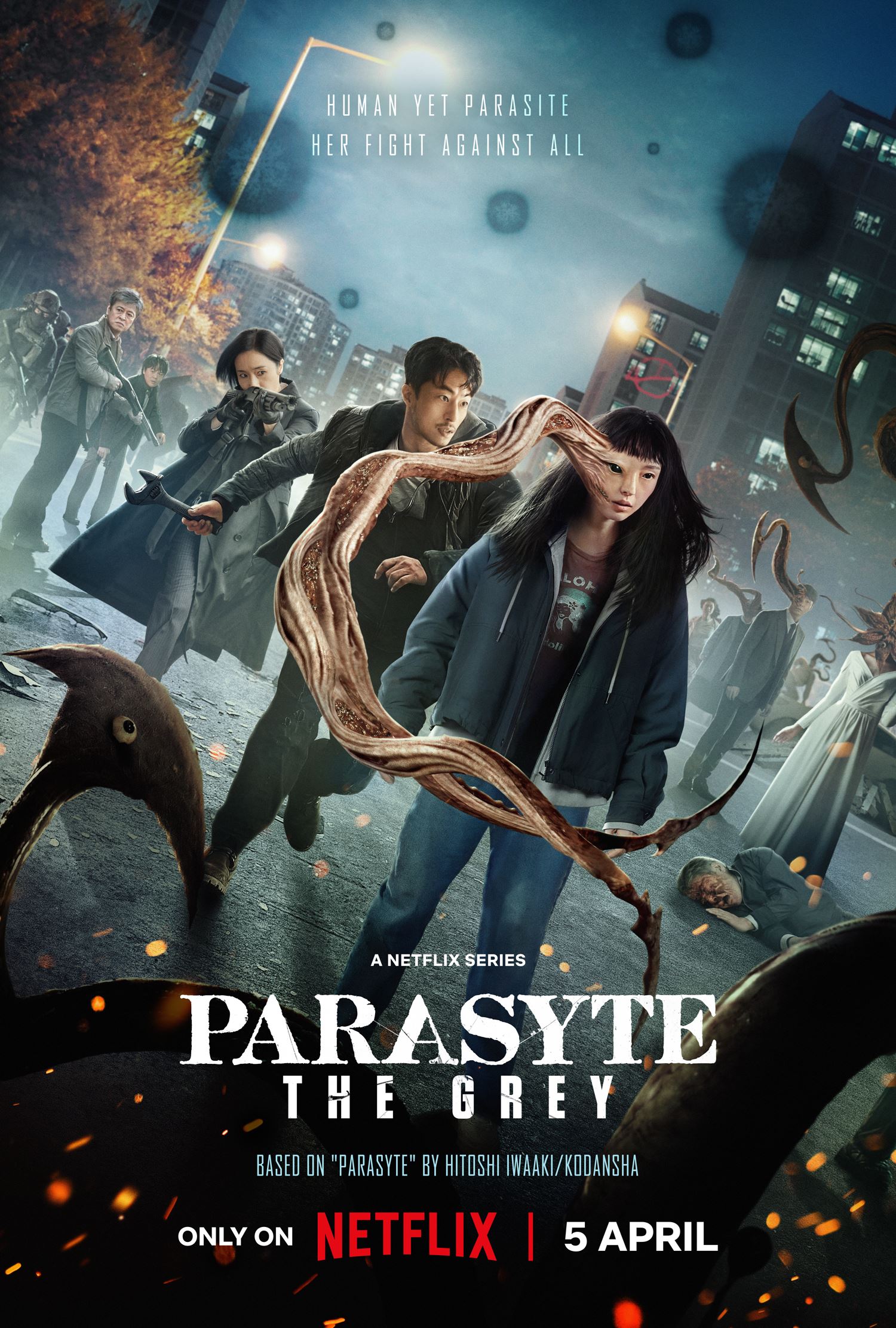 parasyte: the grey trailer unlocks expanded universe packed with action and suspense