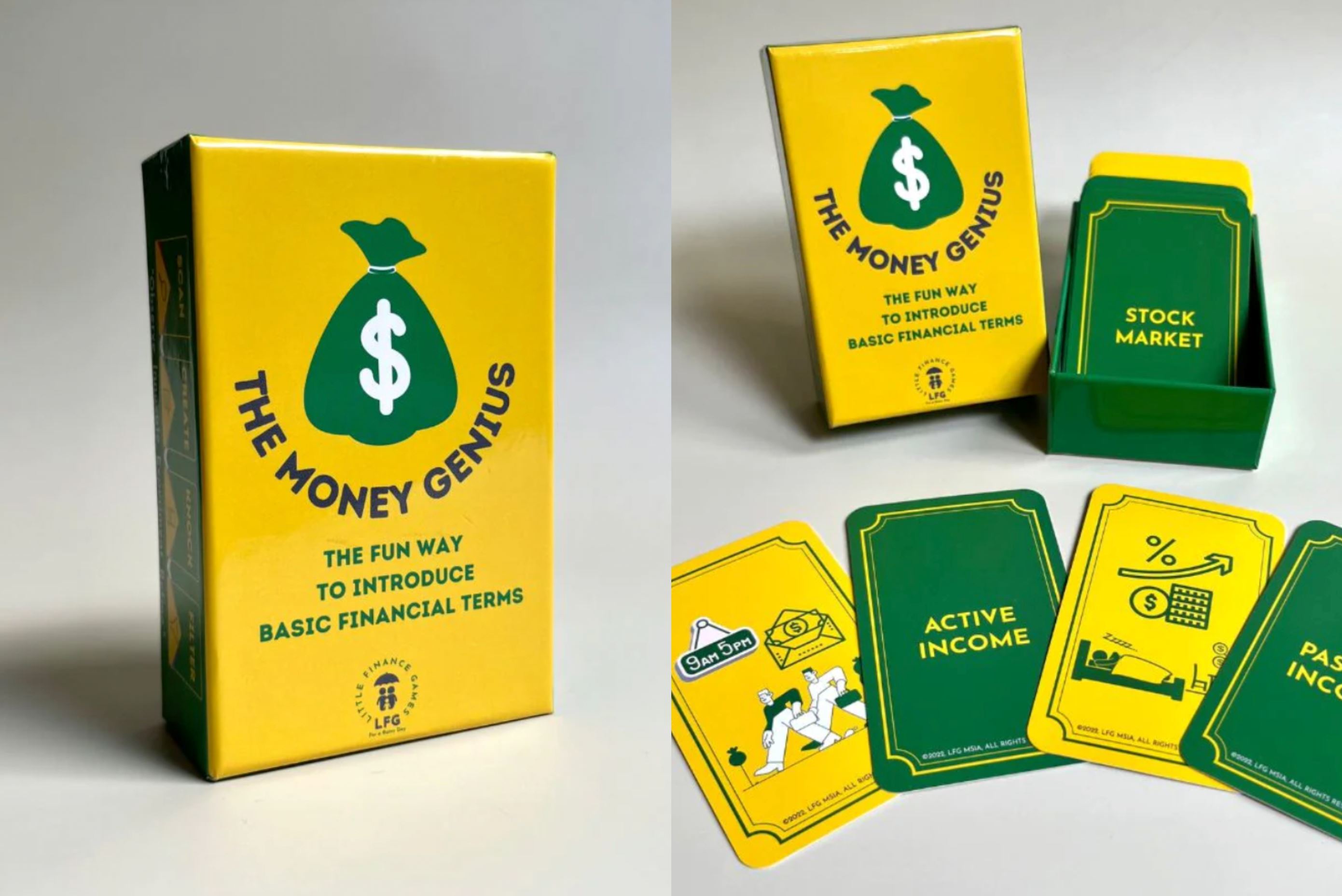 malaysian mother creates fun card games for kids to teach them about personal finance!