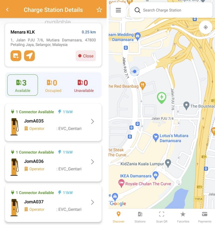sebelum beli kereta elektrik, lihat dulu di mana tempat caj terdekat anda. ini caranya!