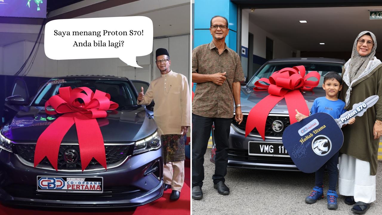 pemenang hadiah utama kempen hello cbp bawa pulang kereta proton s70