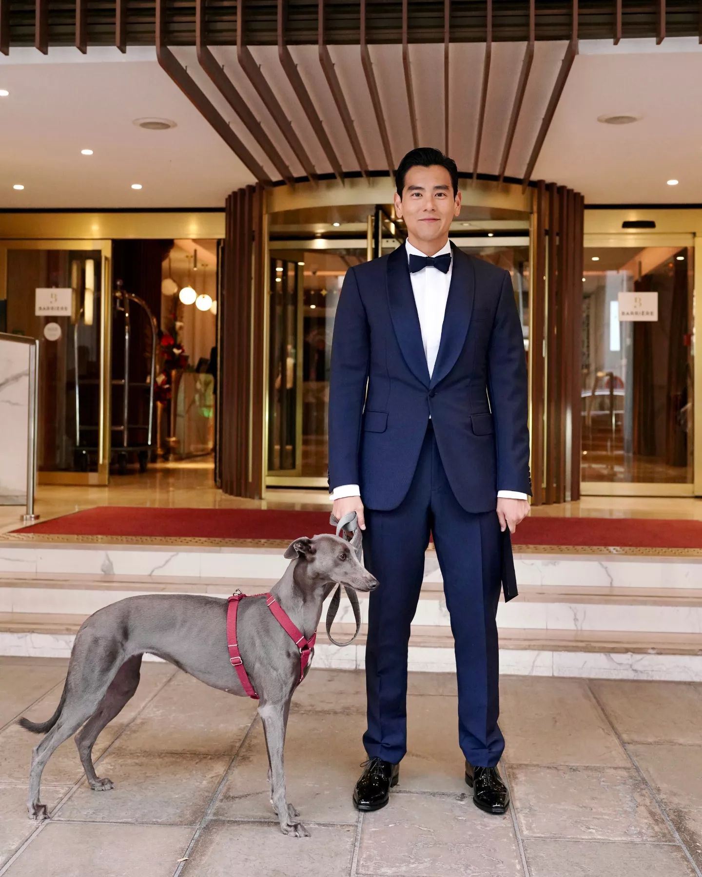 🎬第77届戛纳电影节开幕❗彭于晏带爱犬xin一起走红毯🔥