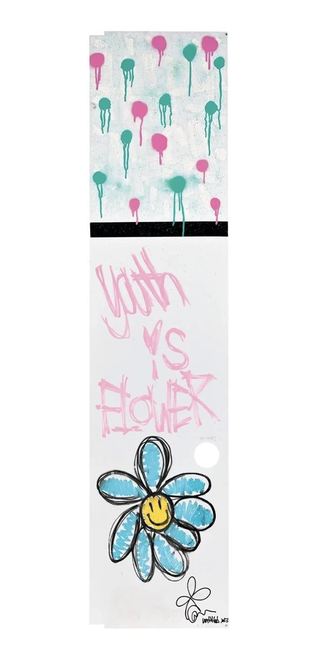 bakat luar biasa, lukisan g-dragon ini dibida pada harga mula rm117,000