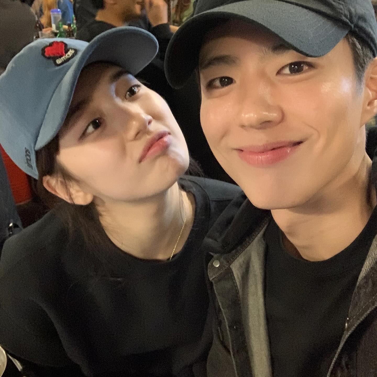 🇰🇷朴宝剑、秀智晒贴脸合照❗为宣传新电影《梦境》🎬