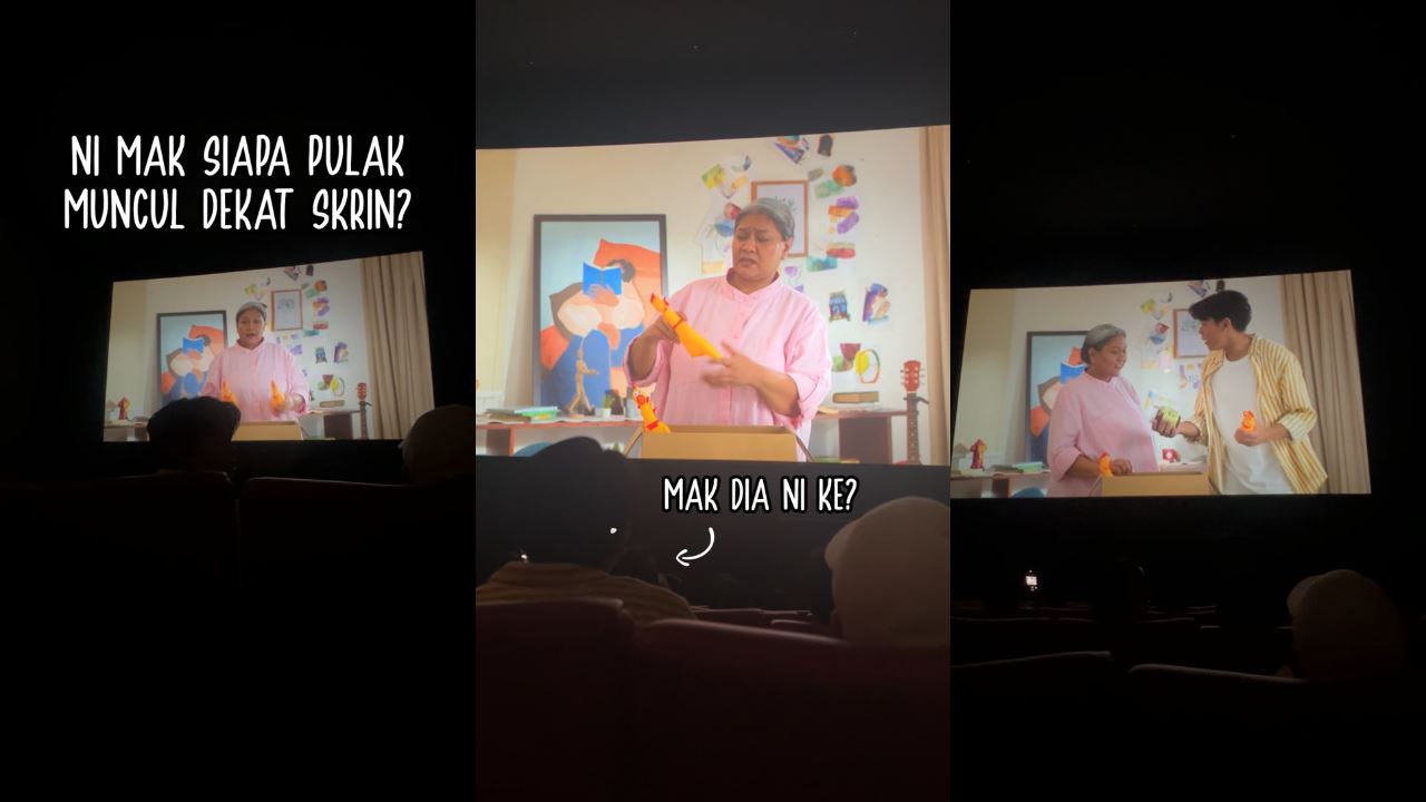 viral baru-baru pasal pemuda yang kena bebel dengan mak di panggung wayang