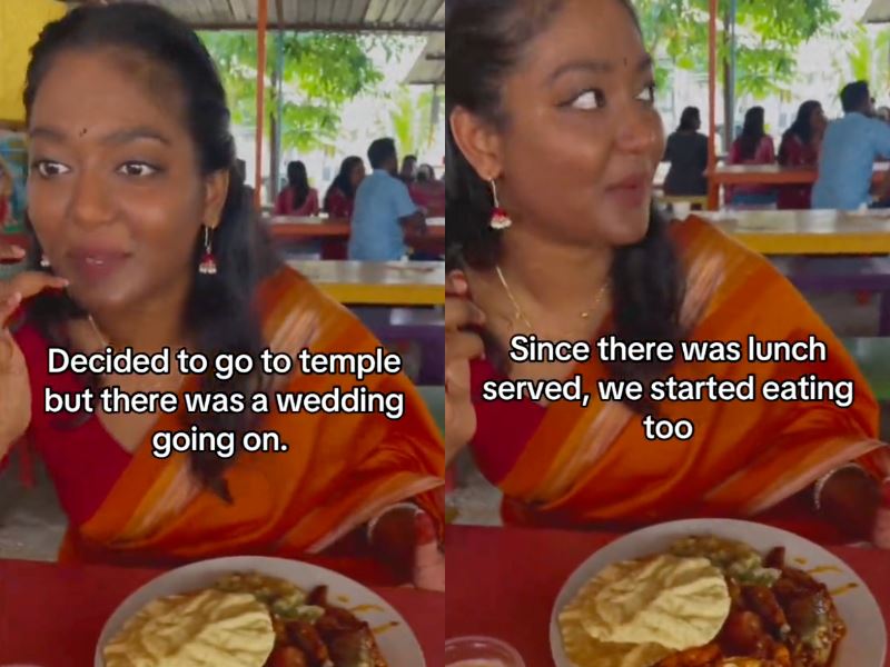 malaysian crashes wedding by mistake, ends up taking photos with the couple