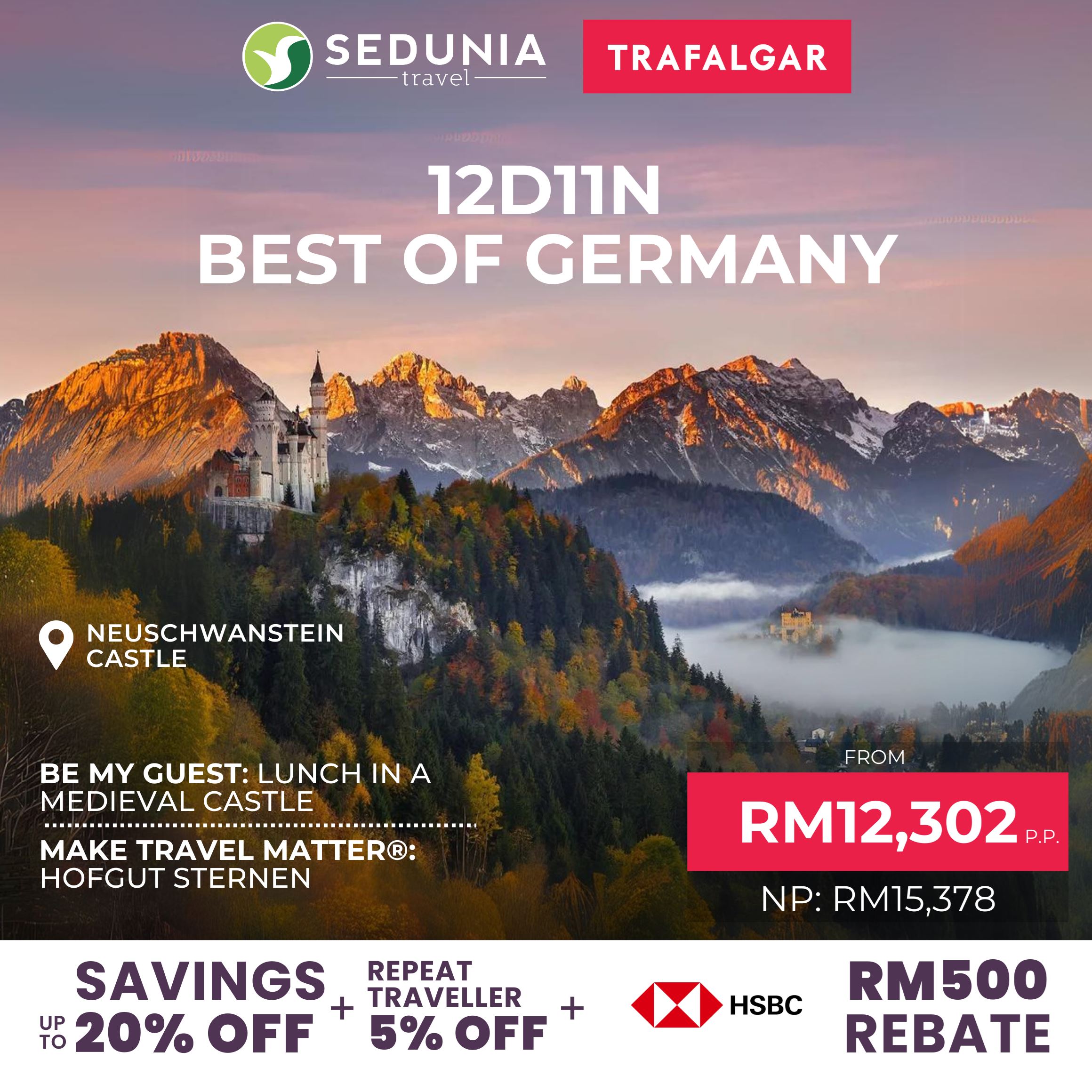 A travel package to Germany