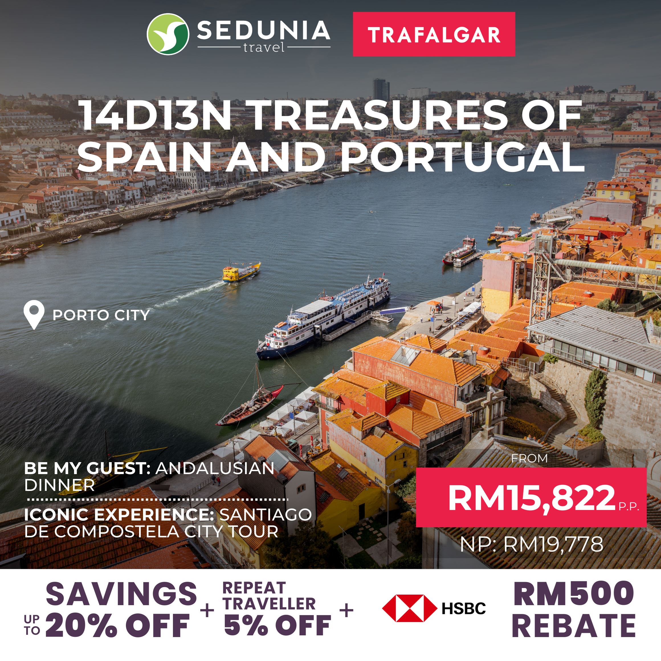 A travel package to Spain