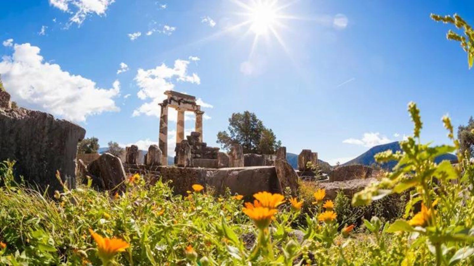 A picturesque structure in Greece