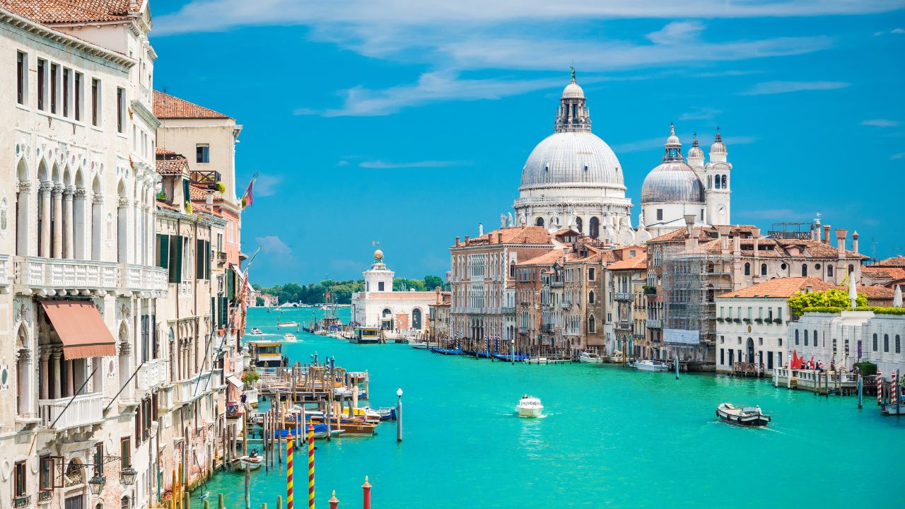 A picturesque image of Venice