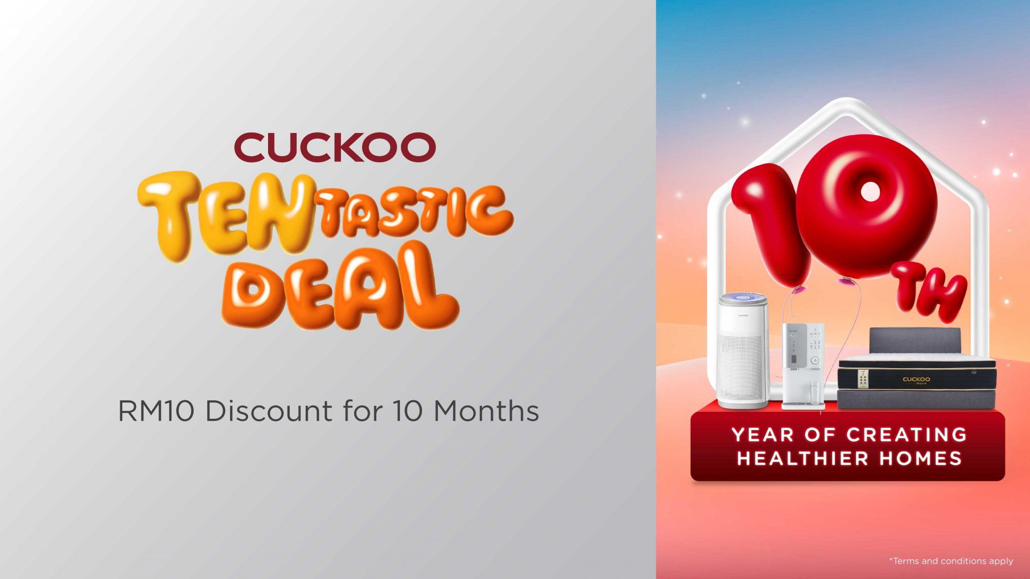 CUCKOO Tentastic deal