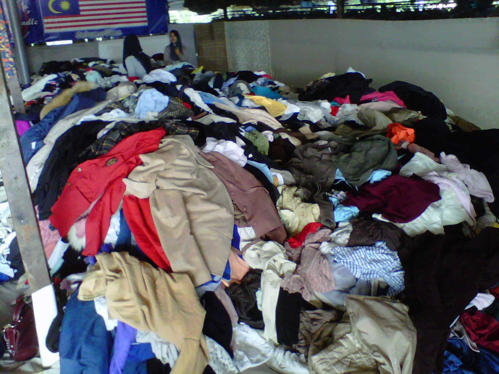 seram, cucu hilang tiga hari rupanya bawah timbunan kain tidak berlipat