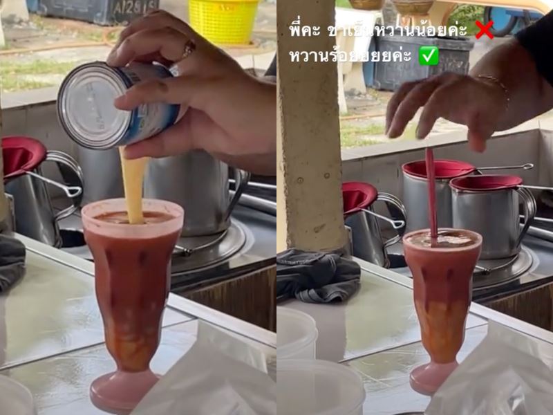diabetes on the rise! viral video of teh ais with a whole can of condensed milk sparks health concerns