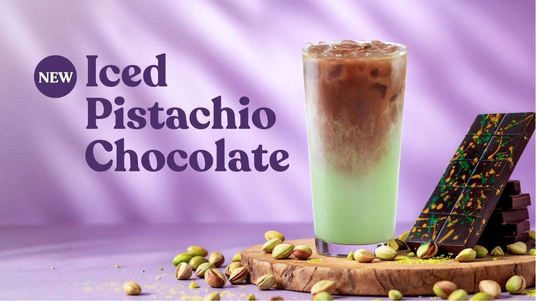 the coffee bean & tea leaf® malaysia drops limited-time iced pistachio chocolate, just in time for raya!