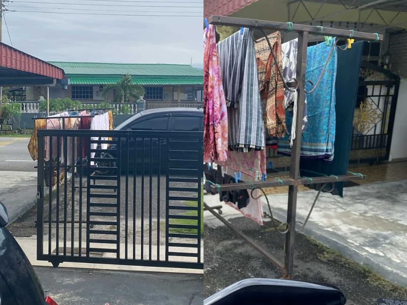 frustrated resident calls out rude neighbour “have to move her clothes rack every time i leave the house”